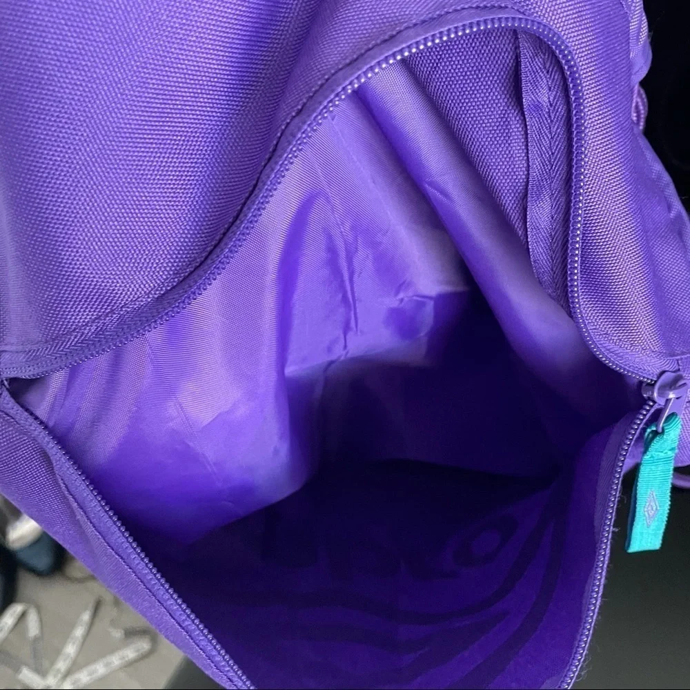 Umbro Duotone Carrysack Drawstring Bag - Purple‎ Turquoise